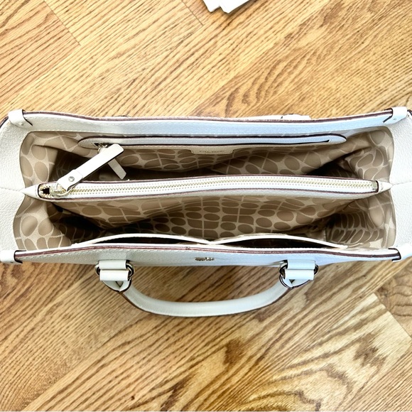 Kate Spade New York Tote Off White Leather - Picture 10 of 12